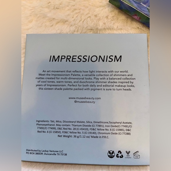 BNWT Musèe Beauty Impressionism Palette - Picture 4 of 5